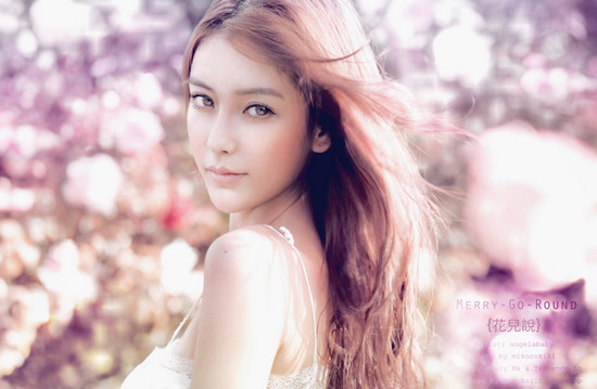 精致女生,唯美图片,花儿说7